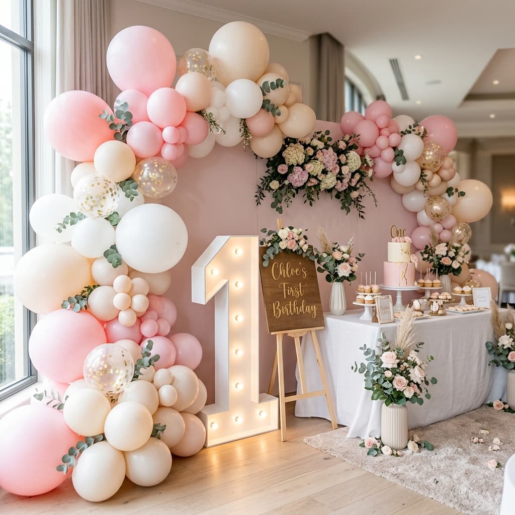 Pastel Princess 1st Birthday